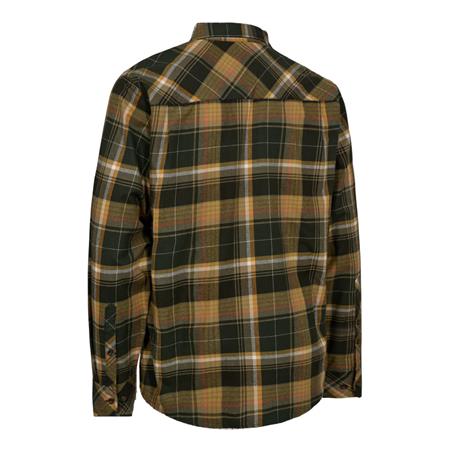 CHEMISE MANCHES LONGUES HOMME DEERHUNTER HAYDEN - GREEN CHECK