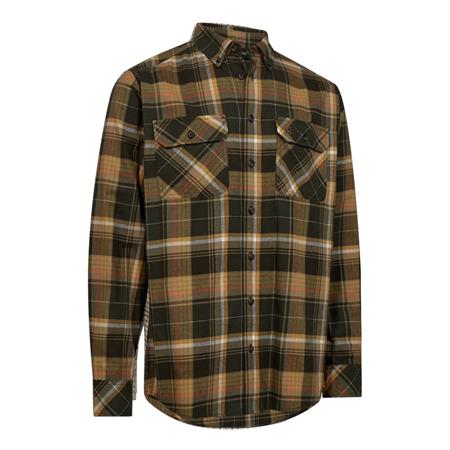 CHEMISE MANCHES LONGUES HOMME DEERHUNTER HAYDEN - GREEN CHECK