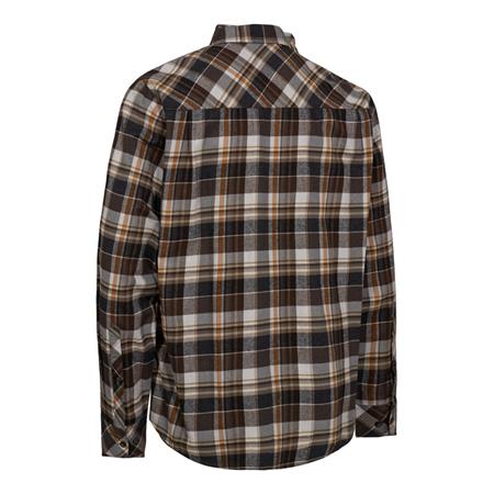 CHEMISE MANCHES LONGUES HOMME DEERHUNTER ROBERT - BROWN CHECK