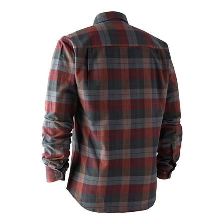 CHEMISE MANCHES LONGUES HOMME DEERHUNTER RYAN SHIRT - ROUGE