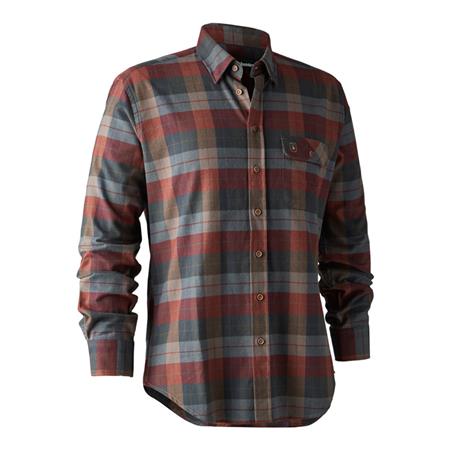 Chemise Manches Longues Homme Deerhunter Ryan Shirt - Rouge