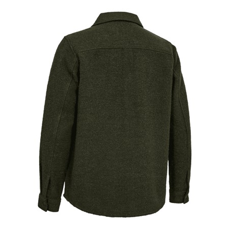 CHEMISE MANCHES LONGUES HOMME DEERHUNTER WILDER OVERSHIRT - LODEN WOOD