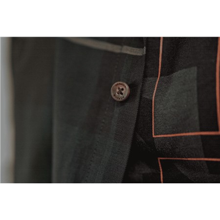 CHEMISE MANCHES LONGUES HOMME HARKILA AKSE L/S - SHADOW BROWN CHECK