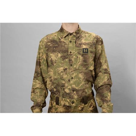 CHEMISE MANCHES LONGUES HOMME HARKILA DEER STALKER CAMO L/S - AXIS MSP FOREST