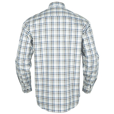 CHEMISE MANCHES LONGUES HOMME HARKILA MILFORD - SEA BLUE
