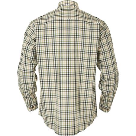 CHEMISE MANCHES LONGUES HOMME HARKILA MILFORD - VERT