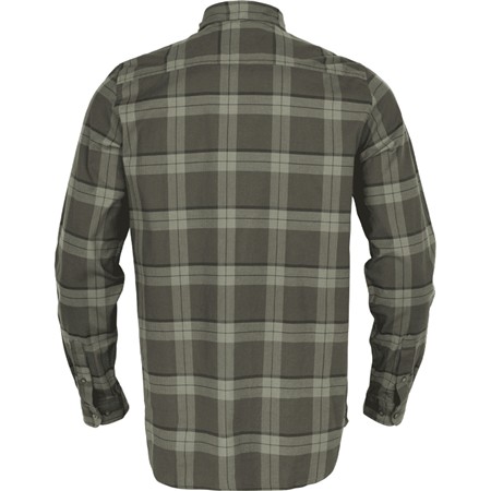 CHEMISE MANCHES LONGUES HOMME HARKILA ML FJELL - GREEN CHECK