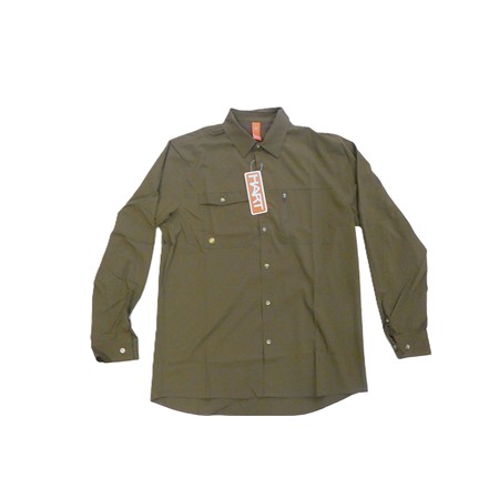 Chemise Manches Longues Homme Hart Aker-J - Kaki - L