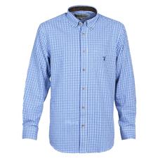 Chemise Homme H&M Taille S Bleu marine carreaux bordeaux - Vêtements