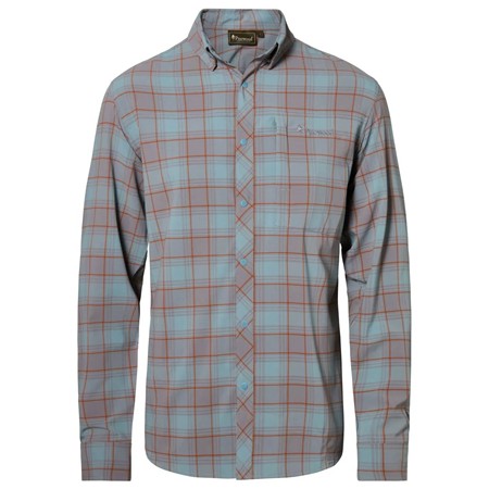 Chemise Manches Longues Homme Pinewood Abisko Trekking Insectsafe L/S - Aqua Grey