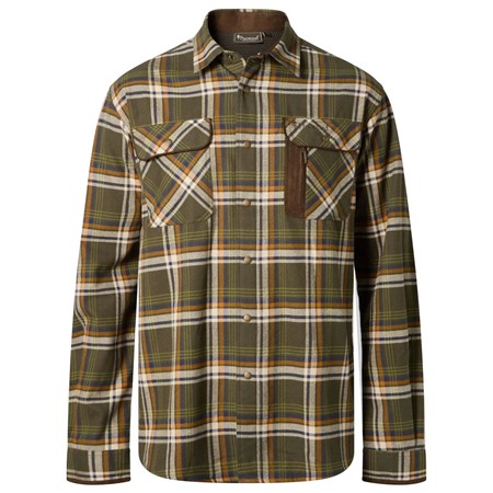 Chemise Manches Longues Homme Pinewood Cornwall - Mossgreen/L.Khaki
