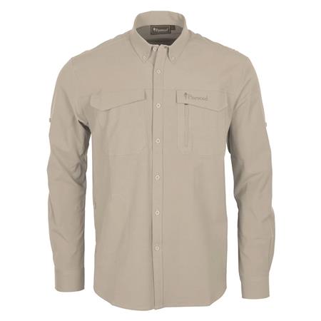 CHEMISE MANCHES LONGUES HOMME PINEWOOD EVERYDAY TRAVEL L/S - SAND