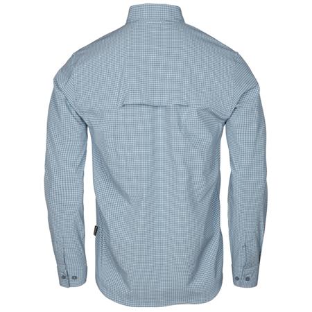 CHEMISE MANCHES LONGUES HOMME PINEWOOD INSECTSAFE L/S - BLEU/BLANC