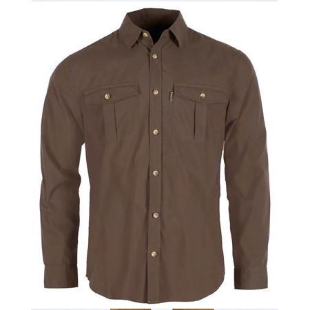 Chemise Manches Longues Homme Pinewood Insectsafe Poplin - D.Olive