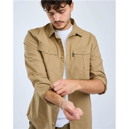 CHEMISE MANCHES LONGUES HOMME PINEWOOD INSECTSAFE POPLIN - SANDSTONE