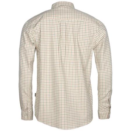 CHEMISE MANCHES LONGUES HOMME PINEWOOD NYDALA GROUSE - BLANC/VERT