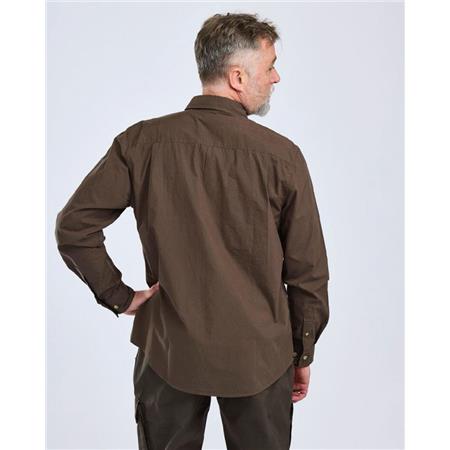 CHEMISE MANCHES LONGUES HOMME PINEWOOD SAFARI L/S - OLIVE