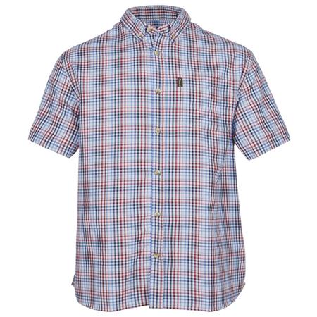 Chemise Manches Longues Homme Pinewood Summer - Bleu/Rouge