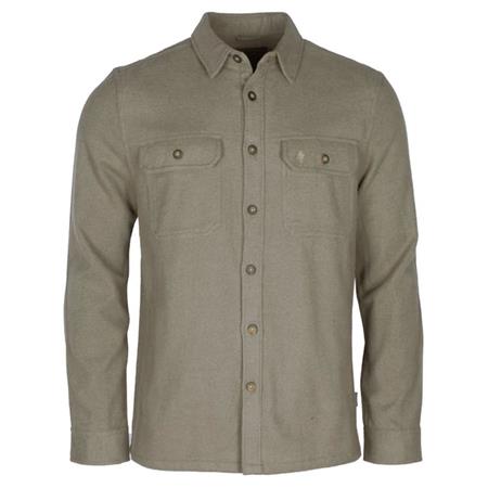 Chemise Manches Longues Homme Pinewood Värnamo Overshirt - Sable