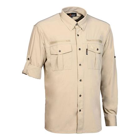 Chemise Manches Longues Homme Prohunt Antitic - Beige