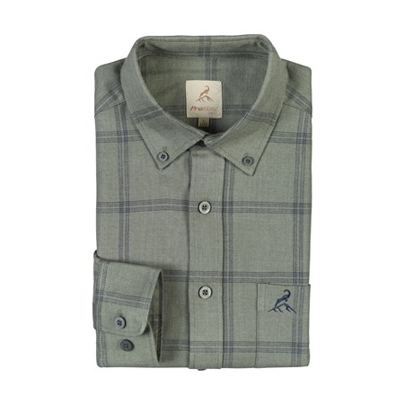 Chemise Manches Longues Homme Prohunt Souvigny - Kaki/Ibex