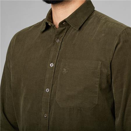 CHEMISE MANCHES LONGUES HOMME SEELAND GEORGE - VERT