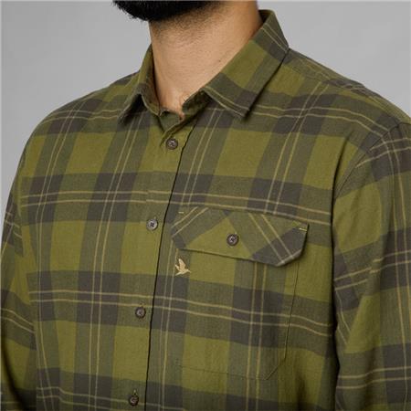 CHEMISE MANCHES LONGUES HOMME SEELAND HIGHSEAT - OLIVE