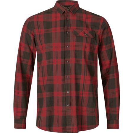 Chemise Manches Longues Homme Seeland Highseat Shirt - Rouge