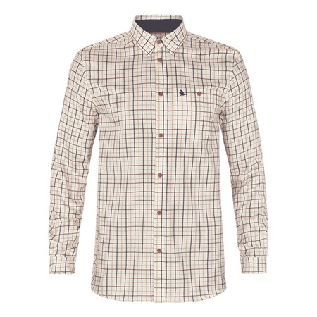 Chemise Manches Longues Homme Seeland Oxford Shooting - Classic Blue/Merlot Check