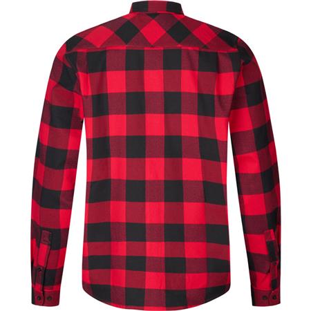 CHEMISE MANCHES LONGUES HOMME SEELAND TORONTO - ROUGE