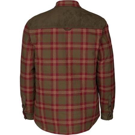 CHEMISE MANCHES LONGUES HOMME SEELAND VANCOUVER - ROUGE