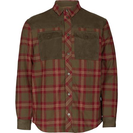 Chemise Manches Longues Homme Seeland Vancouver - Rouge