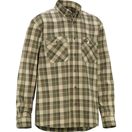 CHEMISE MANCHES LONGUES HOMME SWEDTEAM PETER CLASSIC - VERT