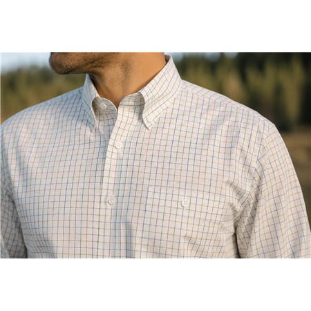 CHEMISE MANCHES LONGUES HOMME SWEDTEAM ULTRA HERITAGE SHIRT - OFF WHITE