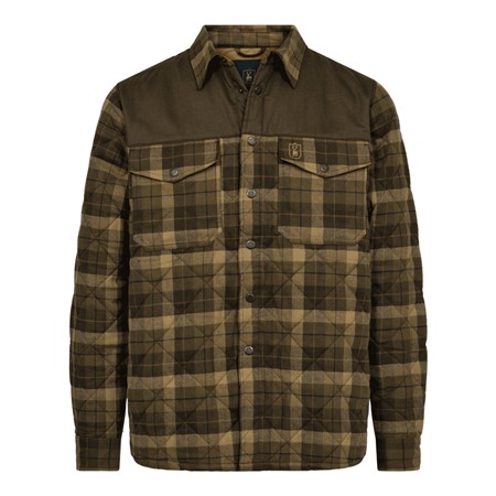 CHEMISE MANCHES LONGUES JUNIOR DEERHUNTER YOUTH ELBERT PADDED - BROWN CHECK