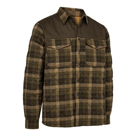 Chemise Manches Longues Junior Deerhunter Youth Elbert Padded Shirt - Brown Check