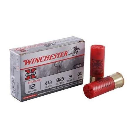 Chevrotine Winchester Buckshot Super X Chevrotine - 9G - Calibre 12