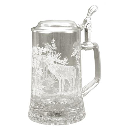 Chope De Bière En Cristal - Canard - Fritzmann Fritzmann