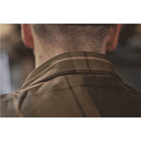 CIMICA MANICHE LUNGHE UOMO HARKILA AKSE L/S - WILLOW GREEN CHECK