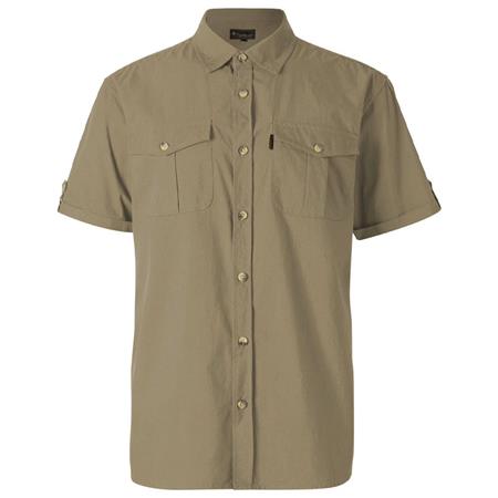 Cimicia A Maniche Corte Uomo Pinewood Safari S/S - Sand Stone