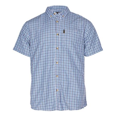 Cimicia A Maniche Corte Uomo Pinewood Summer - Teal Blue