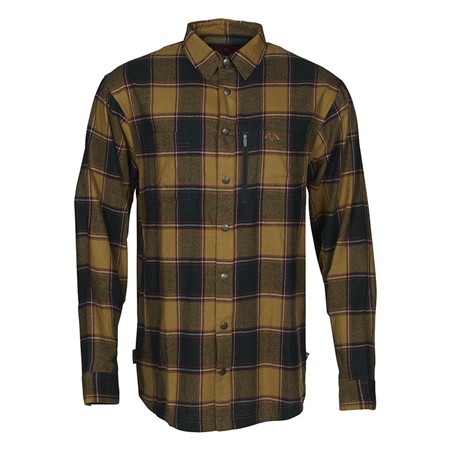 CIMICIA MANICHE LUNGHE UOMO - DARK SAND SWEDTEAM CREST COTTON - DARK SAND