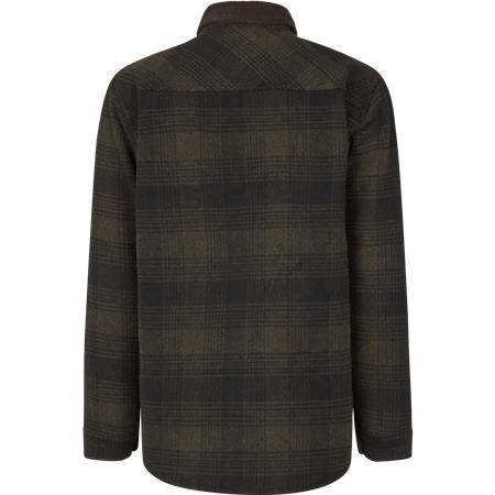 CIMICIA A MANICHE LUNGHE UOMO SEELAND CANADA YUKON - PINE GREEN CHECK