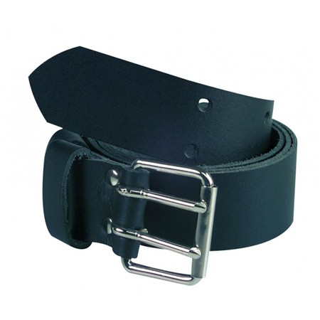 Cinto Francital Couro Fivela 2 Pinos - Preto