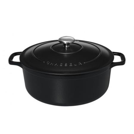 Cocotte In Ghisa Chasseur Ronde - Noir Mat