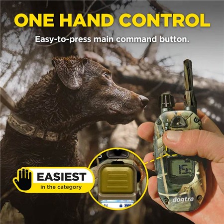 COLEIRA DE ADESTRAMENTO DOGTRA 1200X CAMO KIT 1 CHIEN