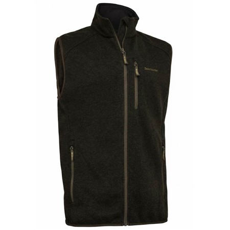 Colete Sem Mangas Masculino Deerhunter Moor Knitted - Timber