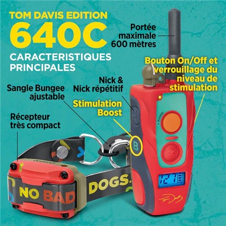 COLLARE DA ADDESTRAMENTO DOGTRA 640C TOM DAVIS EDITION