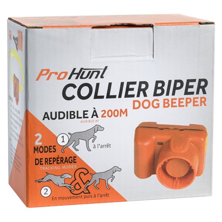 COLLIER BIPEUR PROHUNT - ORANGE