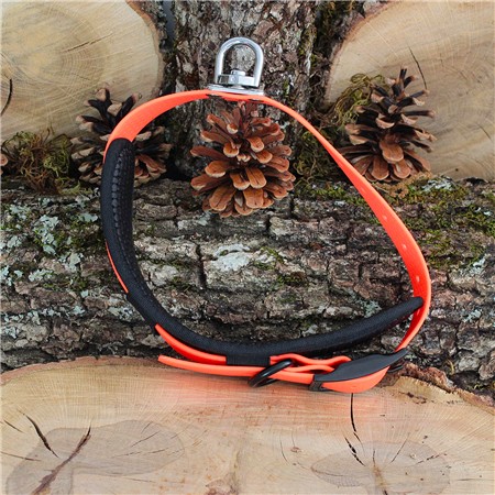 COLLIER CHIEN CANIHUNT CHIEN DE SANG PVC - ORANGE